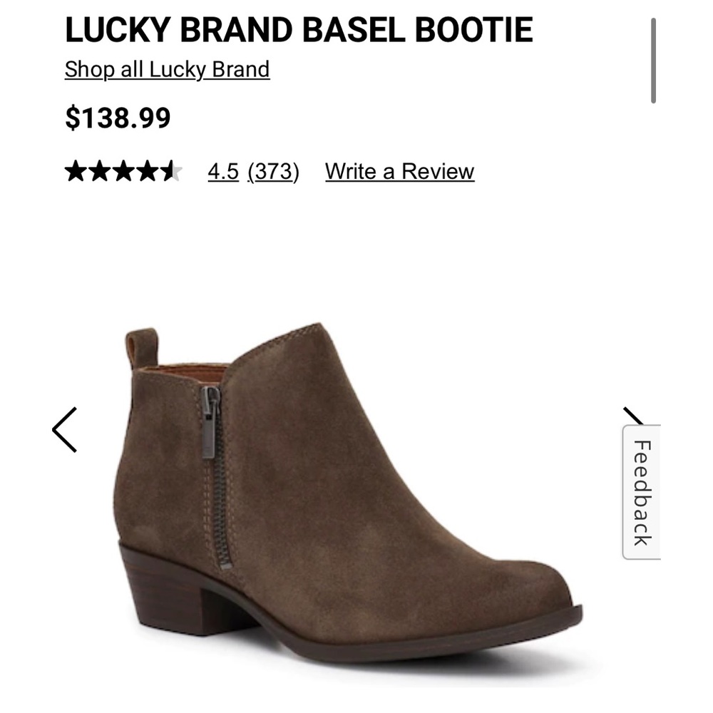 Lucky Brand Basel low boot